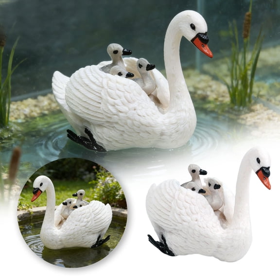 fsxdhpcsgfc Solid Wild Figurine With Baby Realistic Animal & Educational Figurines Cookie Ornament Lighted Signs Motion Miniature Ornament Hooks Solar Statue Monkey Statue Big Statues Wolf Statue