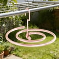 thumbnail image 1 of fsxdhpcsgfc Thickened Foldable Spiral Hanger For Home Textile Storage Space Saving Organizer For Bedspreads Mattresses And Tablecloths Cloth Steel Frame Storage Wooden Boxes for Storage Bags Slim, 1 of 4