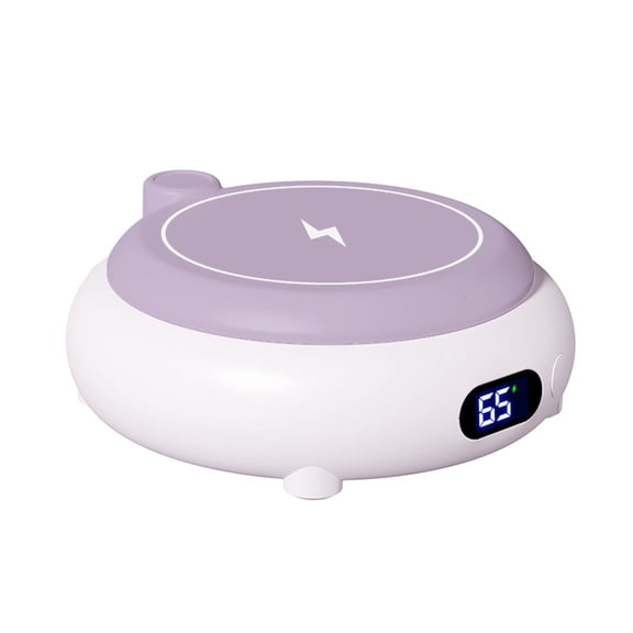 fsxdhpcsgfc Two In Intelligent Insulated Cup Portable Coffee Cup Heater Suitable For Desks Automatically Shuts Off And Has Temperature Control Wireless Charging Version 2-stage Automatic Regulator