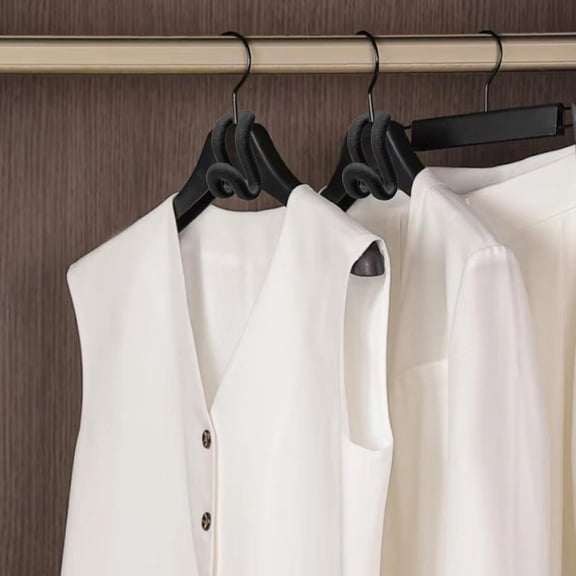 fsxdhpcsgfc Velvet Coated Hanger Hook A Space Saving For Wardrobes And Traceless Velvet Hanger Hook. Wrapping Paper Storage Rack on Wall S Hooks for Hanging Small Banner with Hooks Self Wall Hook