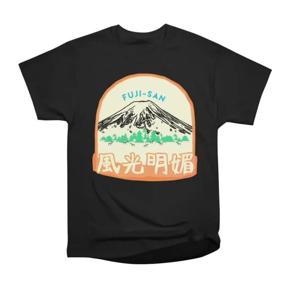 fuji san T-Shirt Tee Gift For Him Merch For Her Apparel For Friend