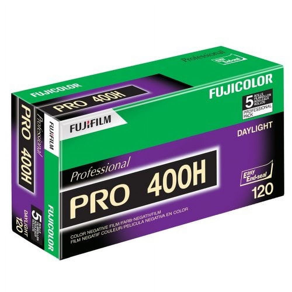 fujifilm 16326119 fujicolor pro 120, 400h color negative film iso