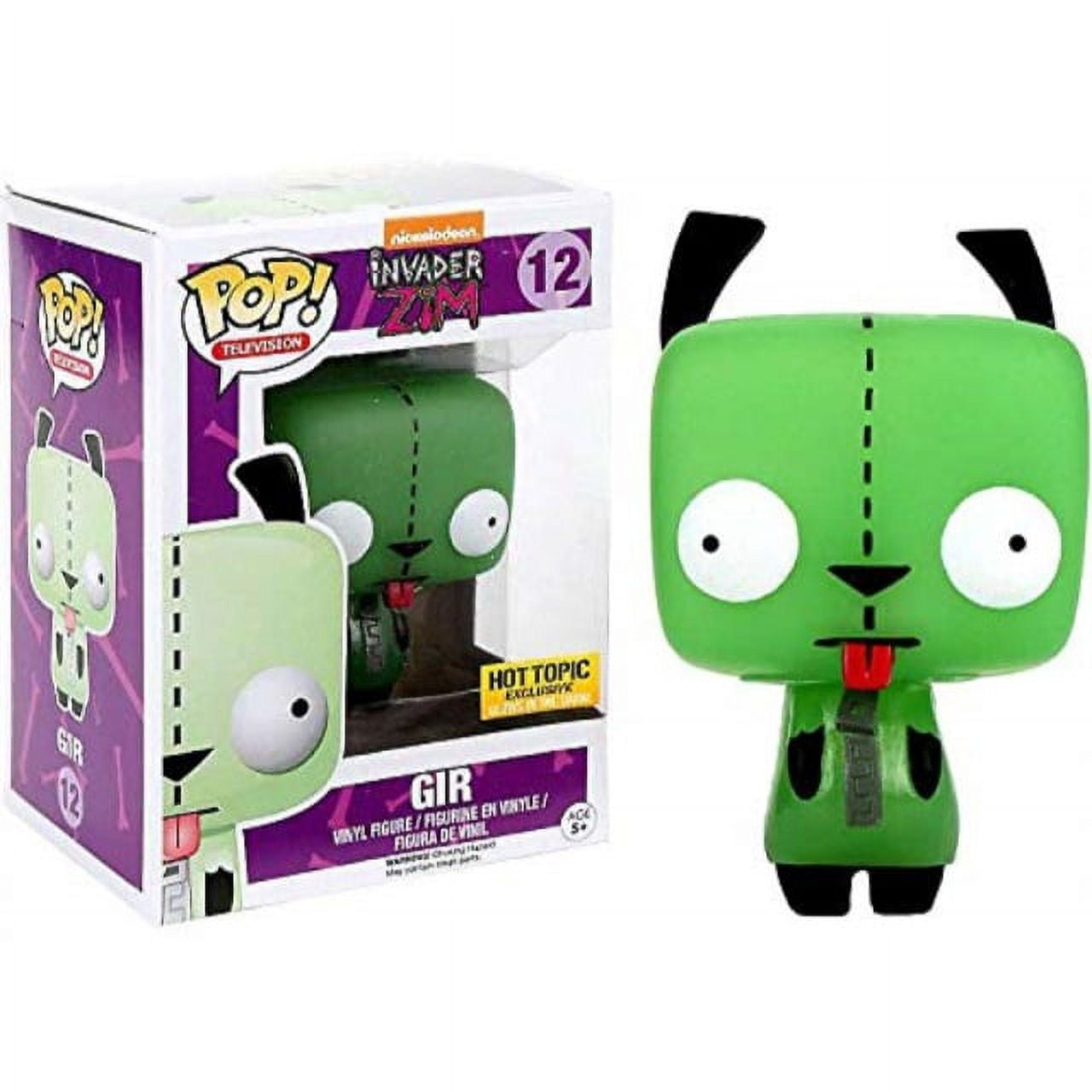 Funko Pop! TV #12 Invader Zim Glow in The Dark Gir (Hot Topic Exclusive)