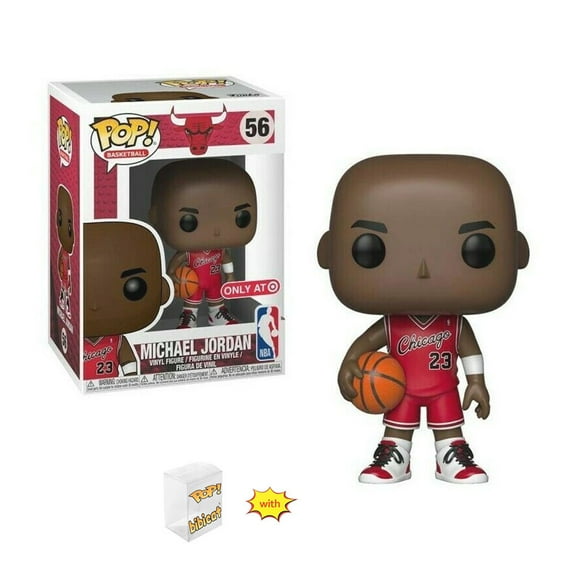 funkoD-Sports MICHAEL JORDAN 56# POP ! Up Model Toys Collections, Vinyl Birthday Gift Collectible Names (+Plastic protective shell)