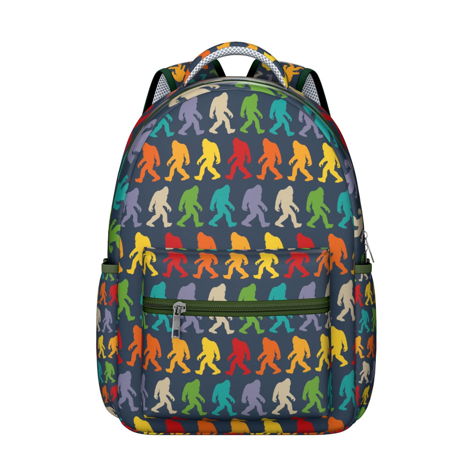 funny bigfoot footprint school - Funny Bigfoot Footprint School Backpack Student Durable Waterproof Oxford Cloth Wilderness Hiking Design Large Capacity Adjustable Straps Perfect Cam 0a2cc519 609f 470f 8584 9e37c21c51ef.8c0548ad8f45499acee7ed466a9f0fa2