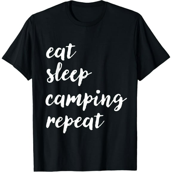 funny camping design T-Shirt