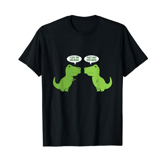 funny cute T-Rex - dinosaur - funny text - humour - happy T-Shirt