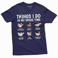 thumbnail image 1 of funny farming farmer tshirt things I do in my spare time chickens animal lover tee shirt (3X-Large Navy Blue), 1 of 7