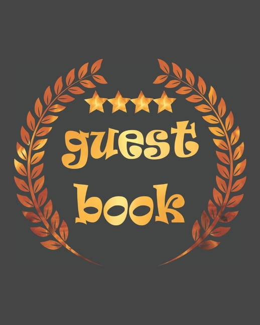 funny guest book vintage for wedding, anniversary, party guest book