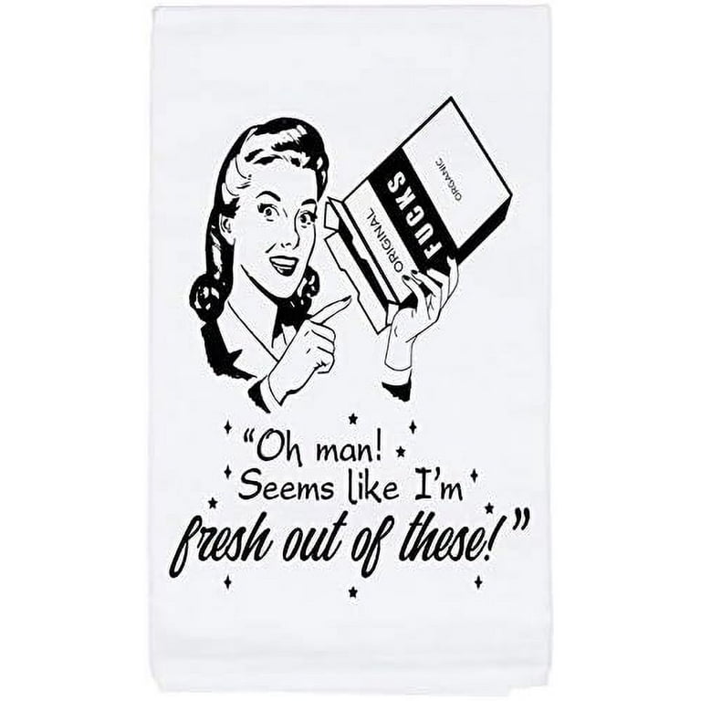 funny kitchen towel funny dish towel funny hand towel fun