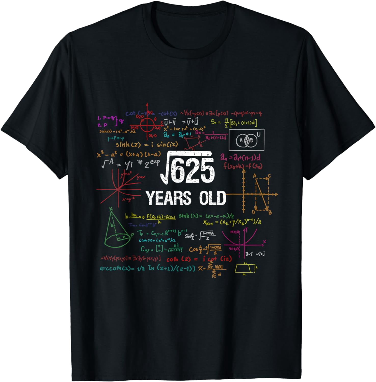 Classy Canuck "Square Root Of 2,500 Years Old" T-Shirt - Funny 50th Birthday Gift Idea