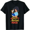 thumbnail image 1 of funny nurse appreciation gifts for black school nurse T-Shirt, 1 of 5