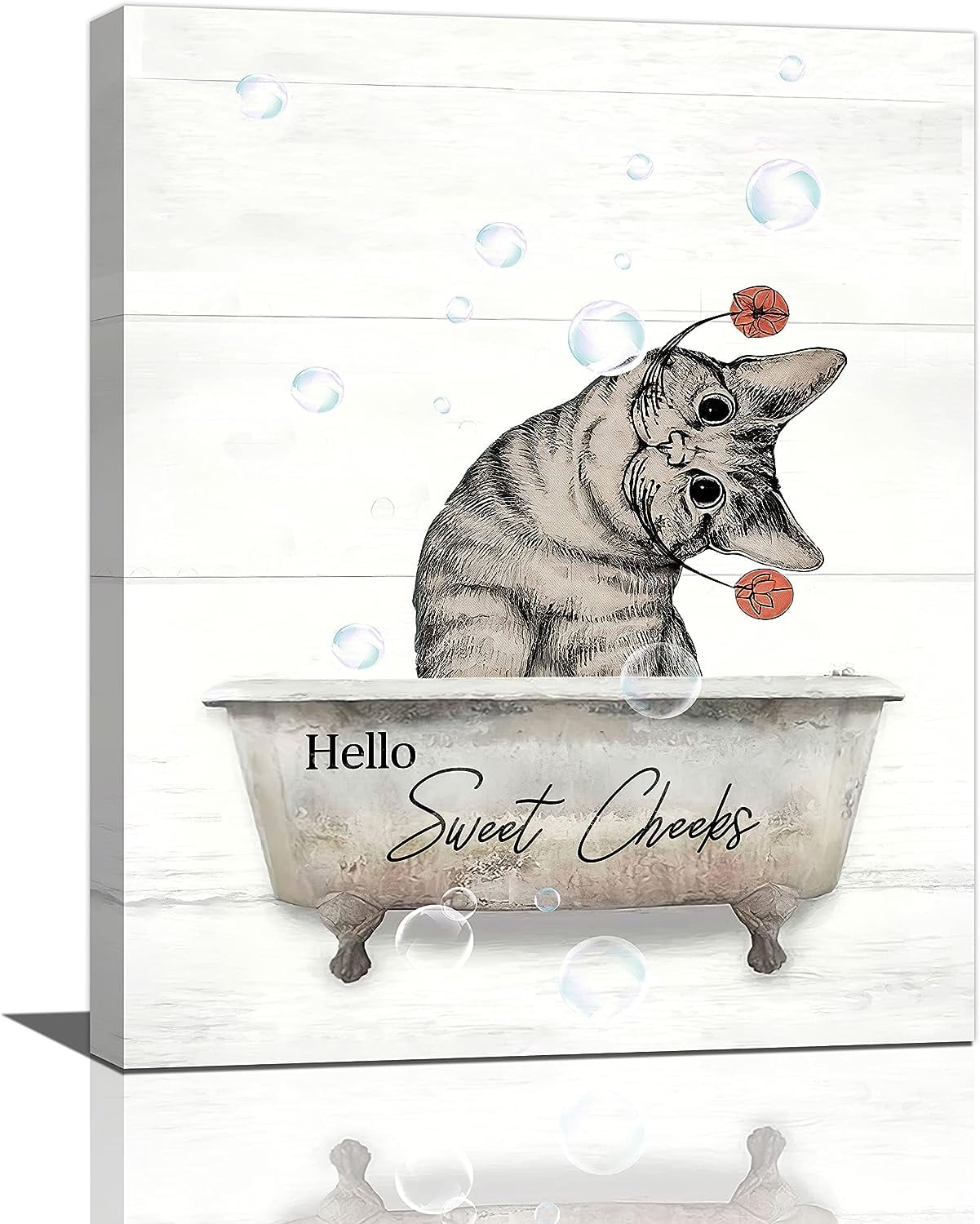 funny pig bathroom wall art Pink Pig Wall Decor Cute Farmhouse Animal