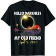 thumbnail image 1 of funny solare eclipse 2024 for april 8 2024 solar eclips T-Shirt, 1 of 3