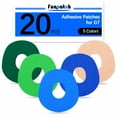 funpatch G7 Adhesive Patches Waterproof 20Pack G7 Overpatch Flexible