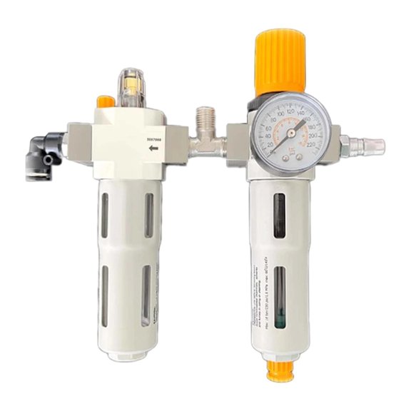 funtasica 1/4" NPT Tyre Changer Oil Water Separator 230PSI High Performance for Garage Workshops Oil Water Regulator Tire Changer Parts