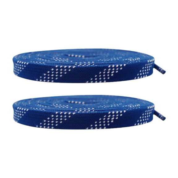 funtasica 1 Pair Ice Hockey Skate Shoelaces Flat Wide Figure Skating Shoelaces 10mm Shoelaces for Figure Skating Sports Shoes Roller Skates 213cm