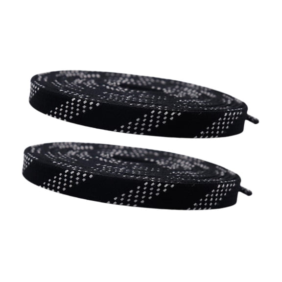 funtasica 1 Pair Ice Hockey Skate Shoelaces Flat Wide Figure Skating Shoelaces 10mm Shoelaces for Figure Skating Sports Shoes Roller Skates 274cm