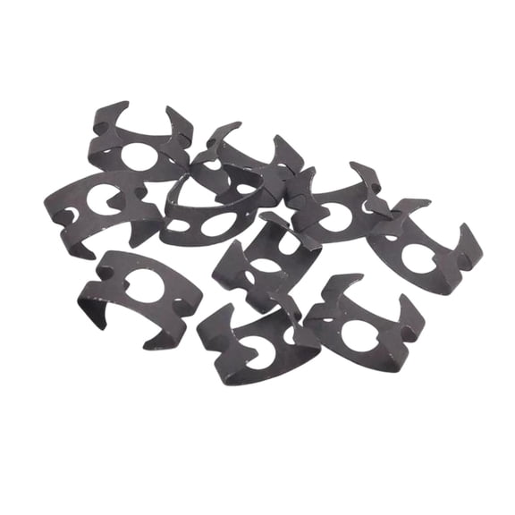 funtasica 10 Pieces Brake Line Retainer Replacement Easy to Install Directly Replace Hose Retaining Clip Professional Brake Hose Holder