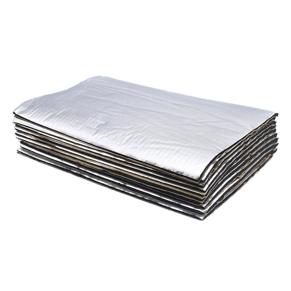 funtasica 10 Pieces Sound Heat Insulation Mat Sound Deadening Mats for Hood Trucks 5mm