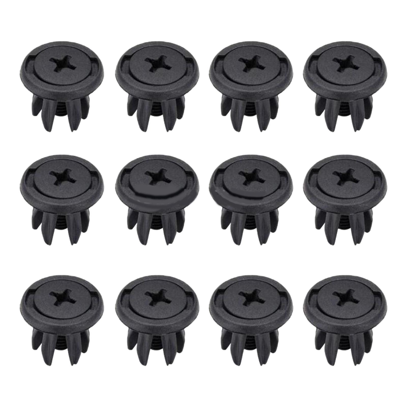 funtasica 12 Pieces Mudflap Liner Rivets Car Body Clips Professional