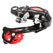funtasica 18/21 Speed Rear Derailleur Mountain Road Bike Derailleur Bicycle Gear Black