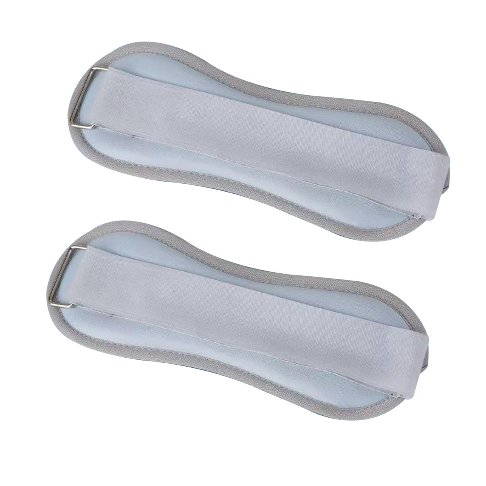 funtasica 2 Pieces Ankle Wrist Weights Adjustable Strap Comfortable Weighted Bracelets Practical Leg Weight Straps for Strength Training Suitable for Jogging Gy 0.75kgx2