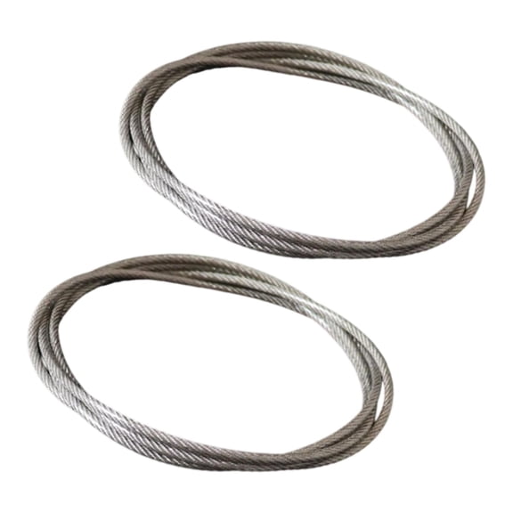funtasica 2 Pieces Basketball Hoop String Net Threading Rope High Strength Easy Installation Weather Resistant Versatile Replacement Suitable for Home Backboard School Playground Steel Wire
