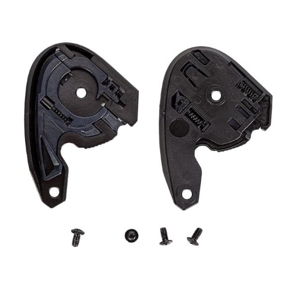 funtasica 2 Pieces Helmet Lens Bases Helmet Gear Plate Sturdy Repair Tools Spare Parts Replace Lens Base Plate for C10