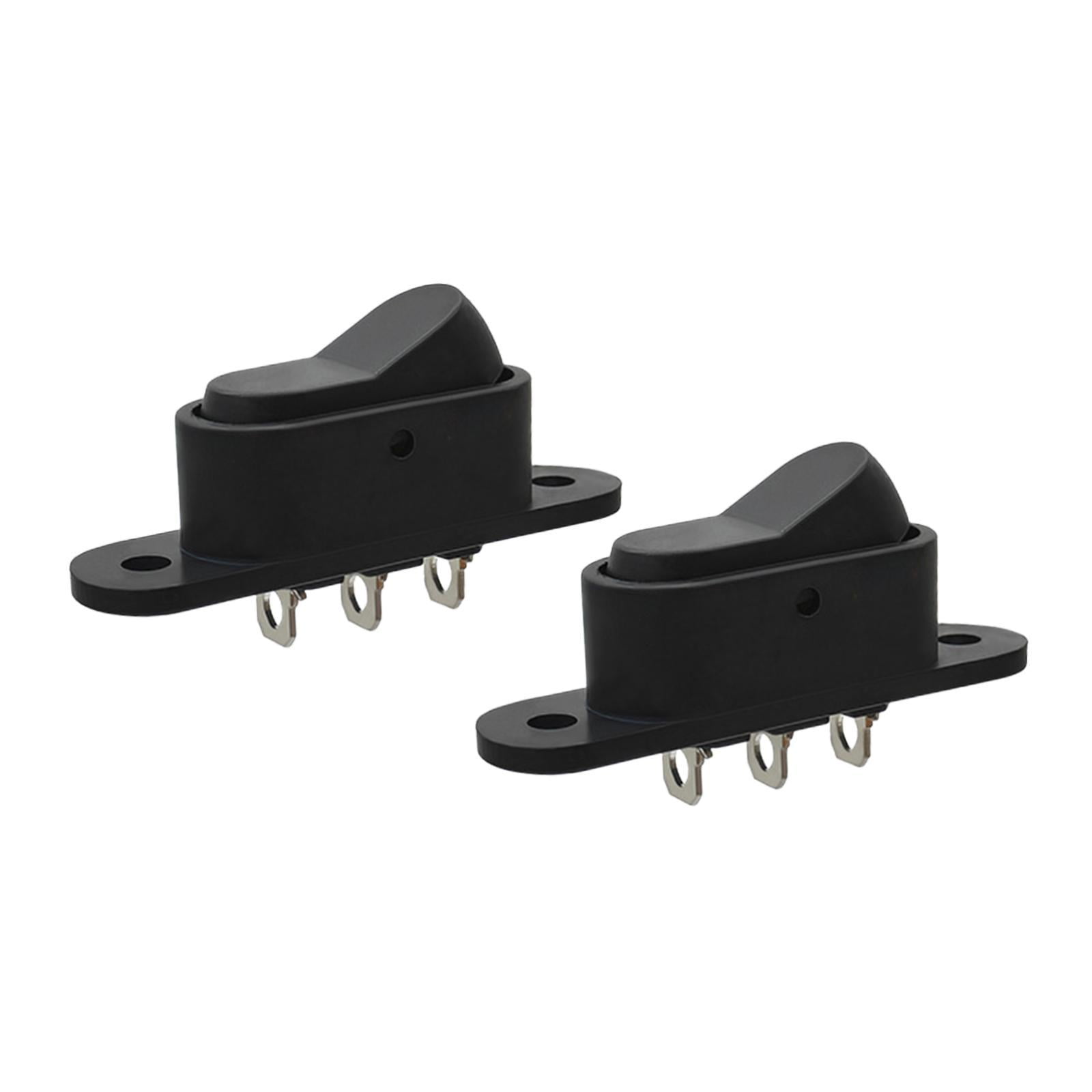 funtasica 2 Pieces Mini Boats Rectangle Rocker Switch Electrical ...
