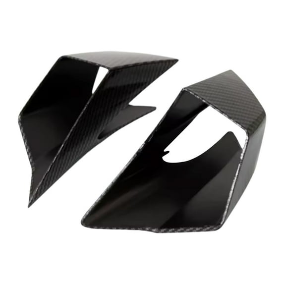 funtasica 2 Pieces Motorcycle Side Wind Deflectors Accessories Part Gas Tank Side Cover Panel Air Deflectors for CBR65R 219-224 Multi