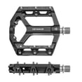 thumbnail image 1 of funtasica 2 Pieces Mountain Bike Pedals Bicycle Flat Pedals High Performance Sealed Bearing Lightweight Easy to Install for Repair Black, 1 of 5