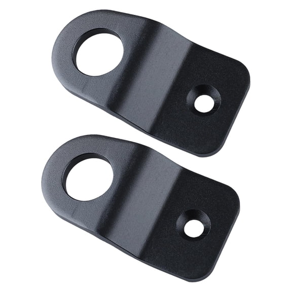 funtasica 2Pcs Engine Water Tank Radiator Bracket,Metal Easy to Install Professional Radiator Stay Mount Bracket Automotive Accessories