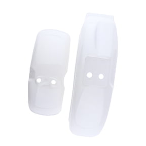 funtasica 2x Motorcycle Replacement Kit Front and Rear Mudguard Mud Guard for Mini Z50 Z50A Z50J Z50R (White)