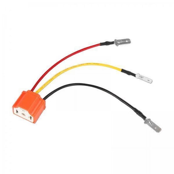 funtasica 2x2 Pieces H4 Wire Wiring Harness Sockets Fits for Pickup Heavy Duty 2 Pcs