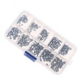 thumbnail image 1 of funtasica 2x300Pcs M2/M2.5/M3 Head Machine Screws Assortment , Black+Black, 4 Pcs, 1 of 8