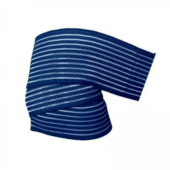 funtasica 2xElbow Wrap Elbow Compression Wrap Simple to Use Elbow Strap Elbow Support for Powerlifting Gym Workout Weight Lifting , Blue, 2 Pcs