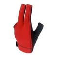 thumbnail image 1 of funtasica 3 Fingers Billiard Glove Open Pool Cue Glove Lightweight Breathable Universal Cue Separate Finger Gloves Snooker Cue Gloves Red, 1 of 8