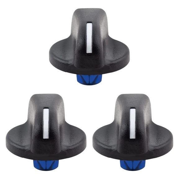 funtasica 3 Heating And Air Conditioning Control Knobs, Replacement Repair Knob for Heating And Air Conditioning 5183281AA for 1500/2500