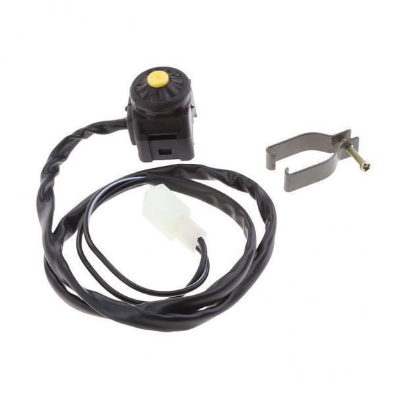 funtasica 3xUniversal Handlebar Kill Start Stop Button Starter Switch for Dirt Bike