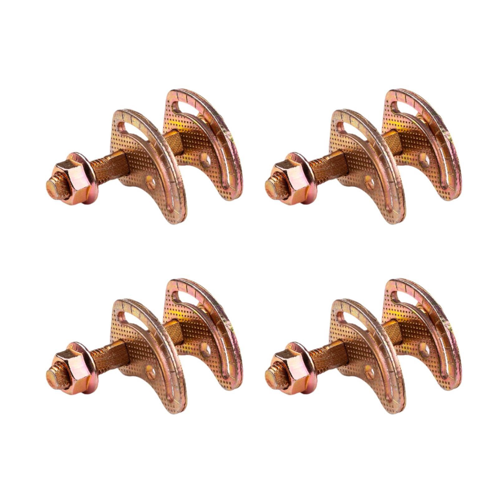 funtasica 4 Pieces cam Bolt Kit KR0026 Stable Performance Sturdy Professional Easy to Install Assembly Accessories Direct Replacement