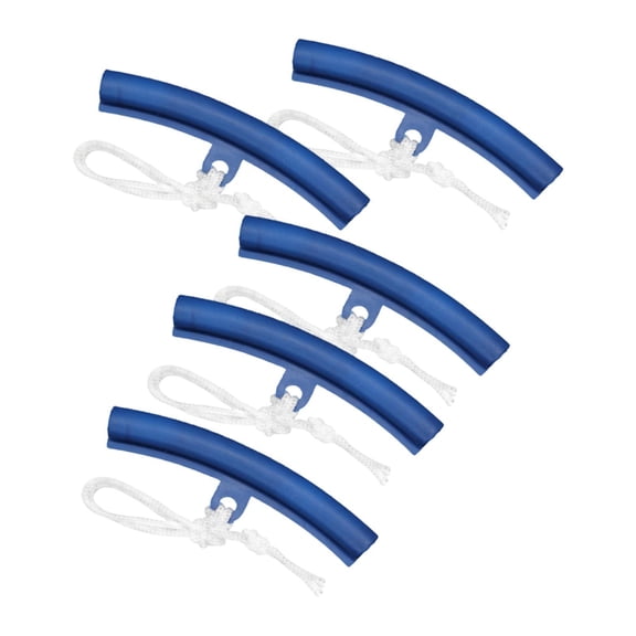 funtasica 5 Pieces Wheel Rim Protector PVC Accessories Protection Fittings Tire Changer Guard Rim Protector Wheel Changing Edge Savers Blue