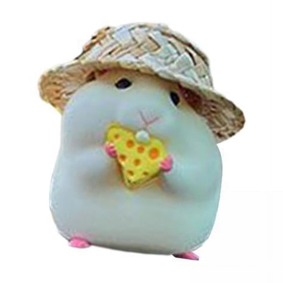 funtasica 5xFunny Car Dashboard Decoration Hamster Car Interior Decoration Car Ornament D