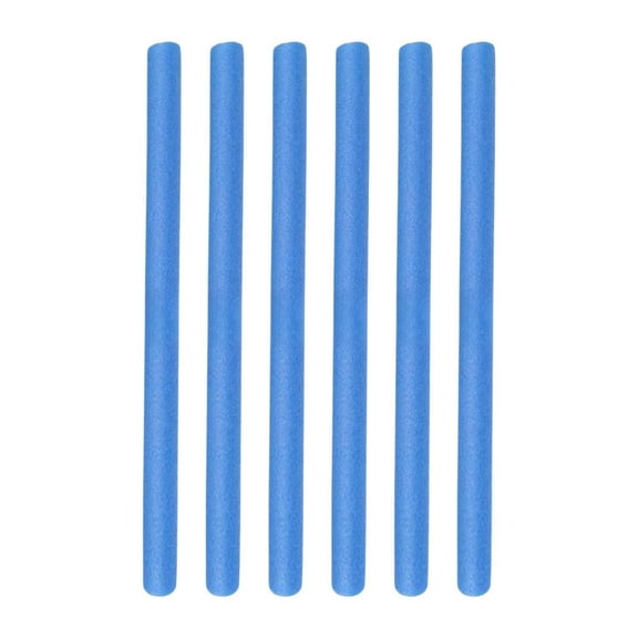 funtasica 6 Pieces Trampoline Enclosure Pole Foam Sleeves, Padding Foam, 35 inch Trampoline Pole Covers for Indoor Outdoor Tubing, Pipe , Blue