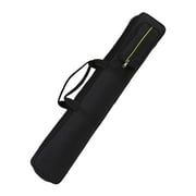 funtasica 8 Holes Billiards Pool Snooker Cue Storage Pouch Water Resistant 1/2 Snooker Pool Cue Bag Billiard Stick Storage Bag Black