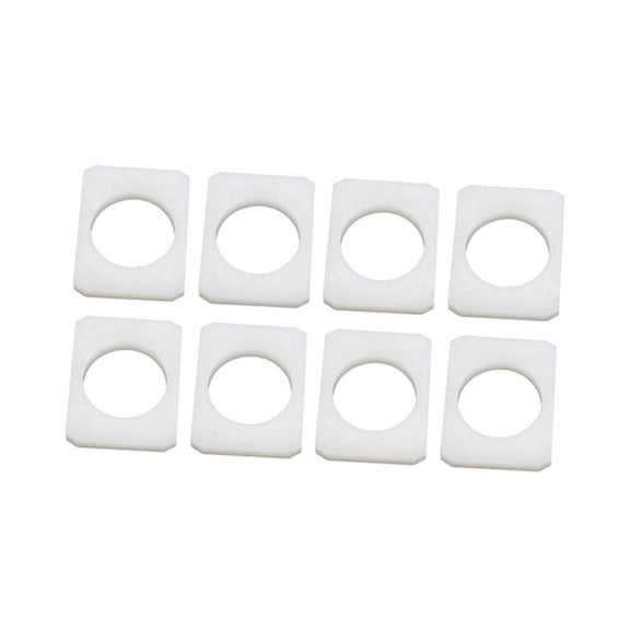 funtasica 8 Pieces Car Upgraded Seat Bushes Sturdy 52107137499 Fix Worn Rocking Repair Accessory White for E37 Z3 E36 Professional