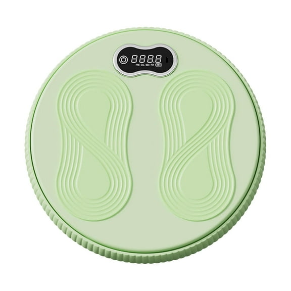 funtasica Ab Twisting Board Waist Twist Disc Abdominal Trainer Portable Mute Balance Board Turntable for Fitness Equipment Green
