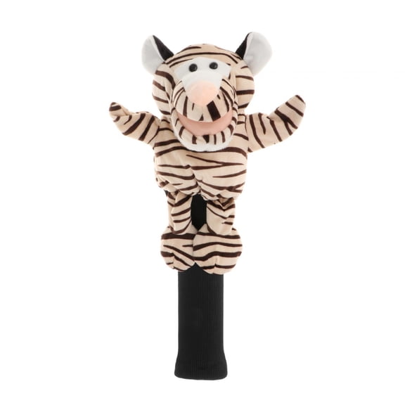 funtasica Animal Golf Wood Headcover Head Cover Golfer Gift Funny Protector Transport Protect Golf Club Head Cover Golf Bag Accessories tiger