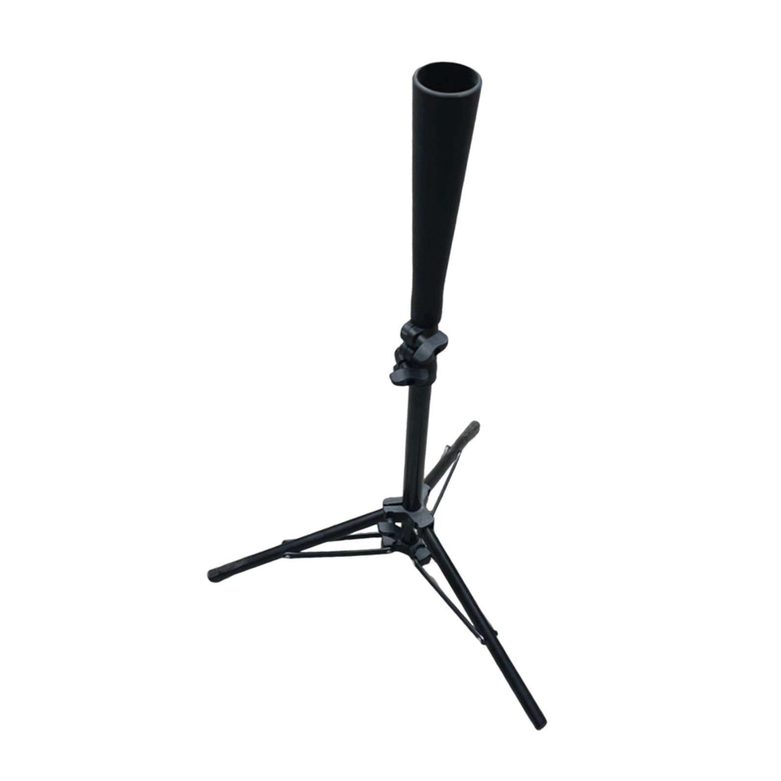 funtasica Baseball Batting Tee Tripod Stand, Professional Heavy Duty Baseball Batting Tee Stand, Training Equipment for Women And Men, Adjustable Height