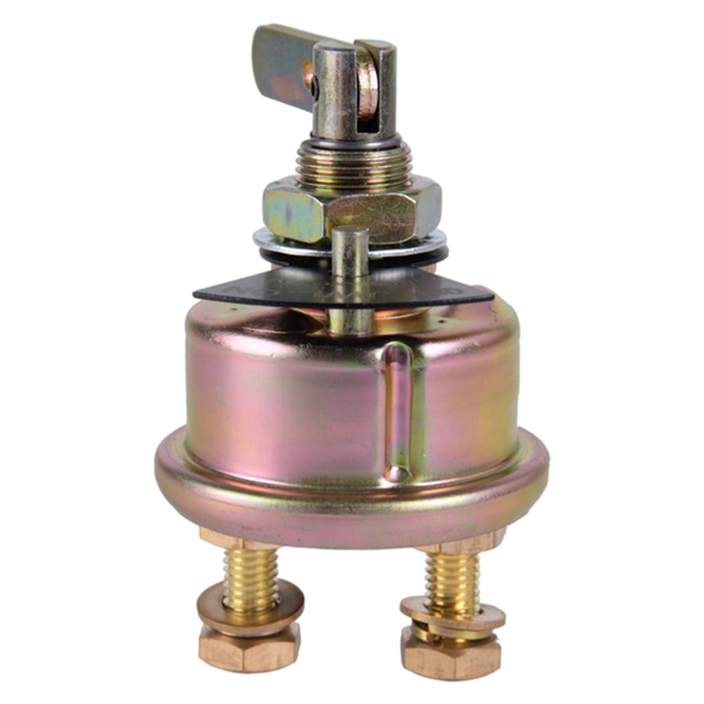 funtasica Battery Disconnect Switch Cut Off 12V/24V Isolator Fit for boat Truck Vehicles Caravan